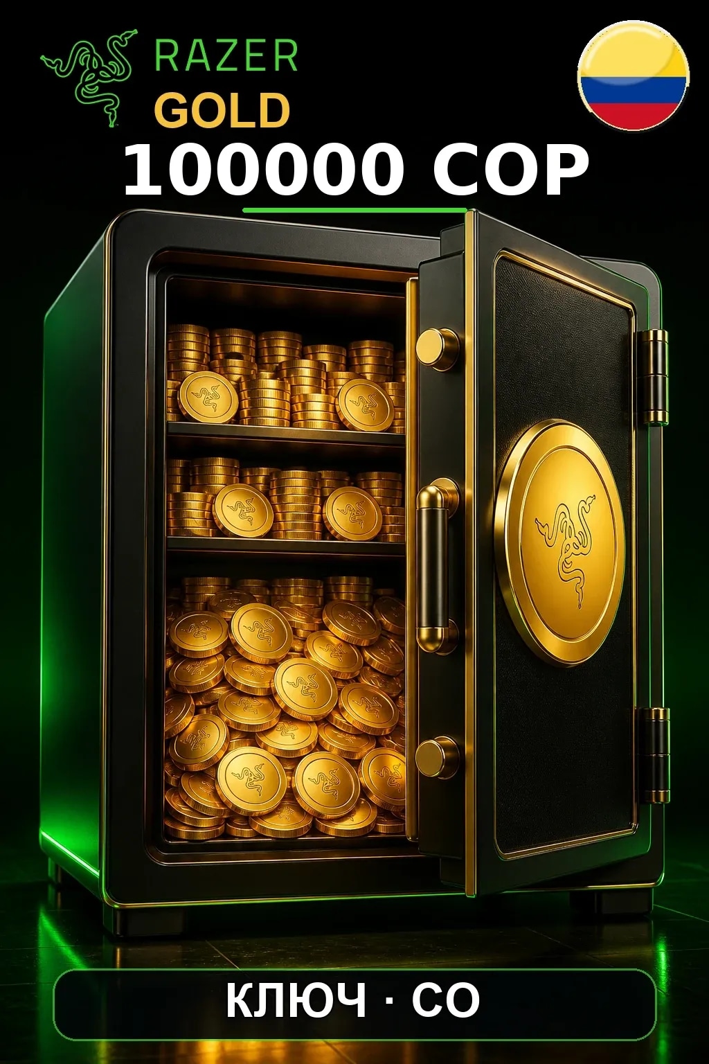 COP 100000 Razer Gold