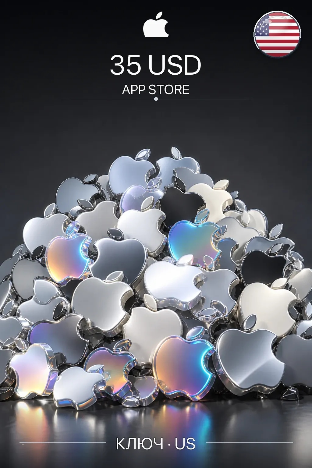 Apple Gift Card — 35 USD